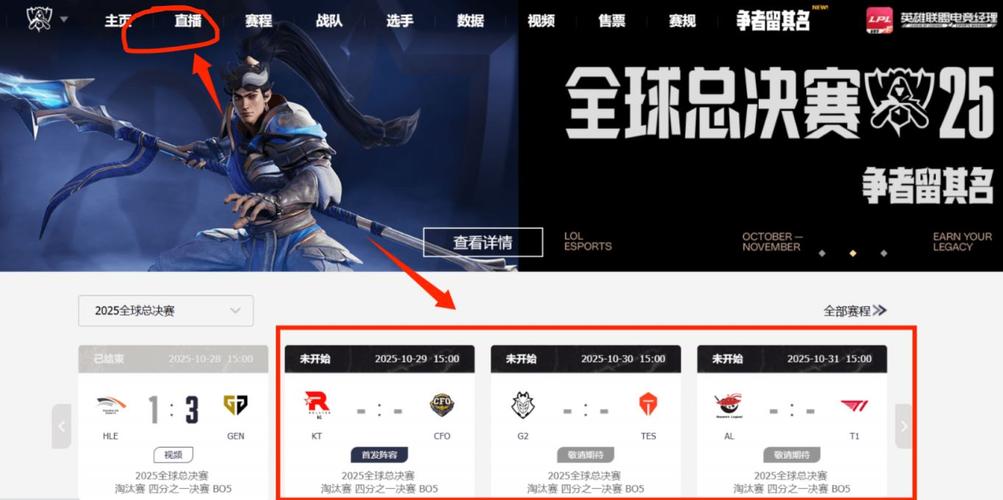 lol现场直播-lol直播赛程-第3张图片-南方游戏