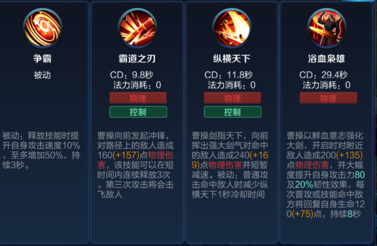 王者荣耀曹操，王者荣耀曹操厉害吗